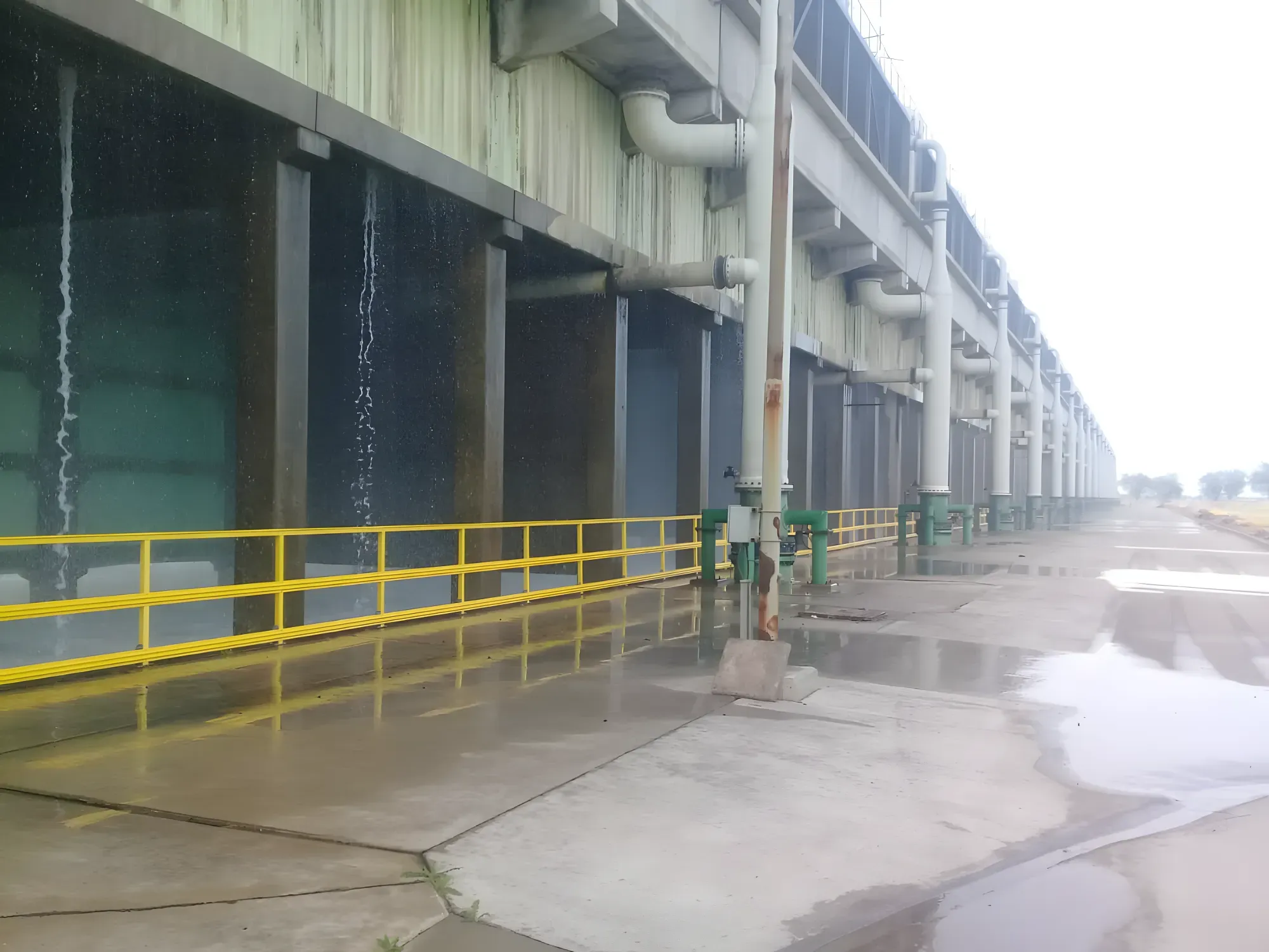 Barandas torres termoeléctrica