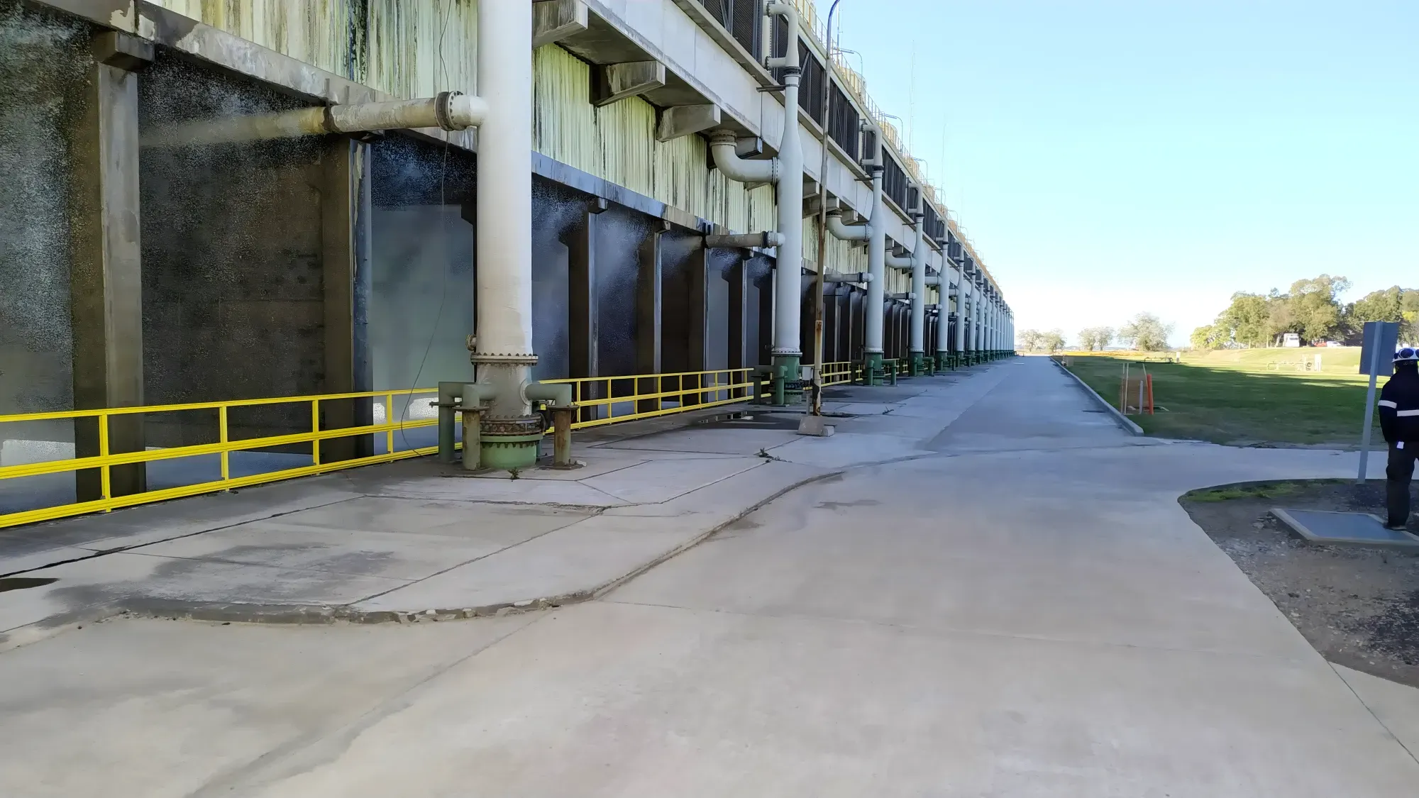 Barandas torres termoeléctrica