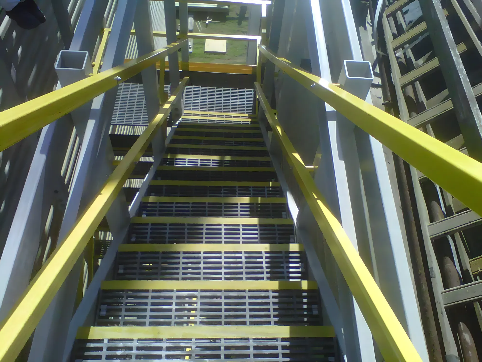Escalera torre campana