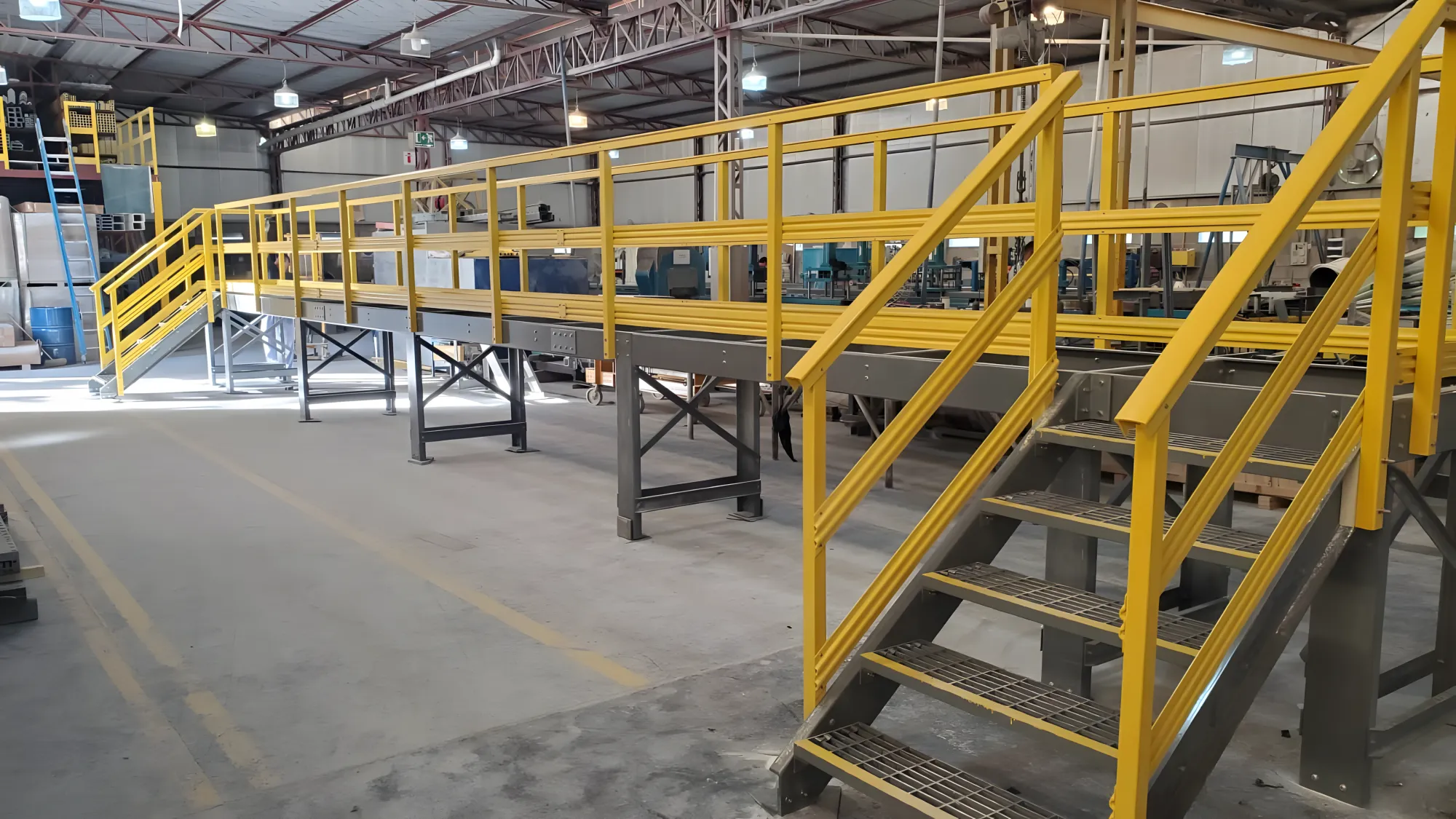 Plataforma planta potabilizadora
