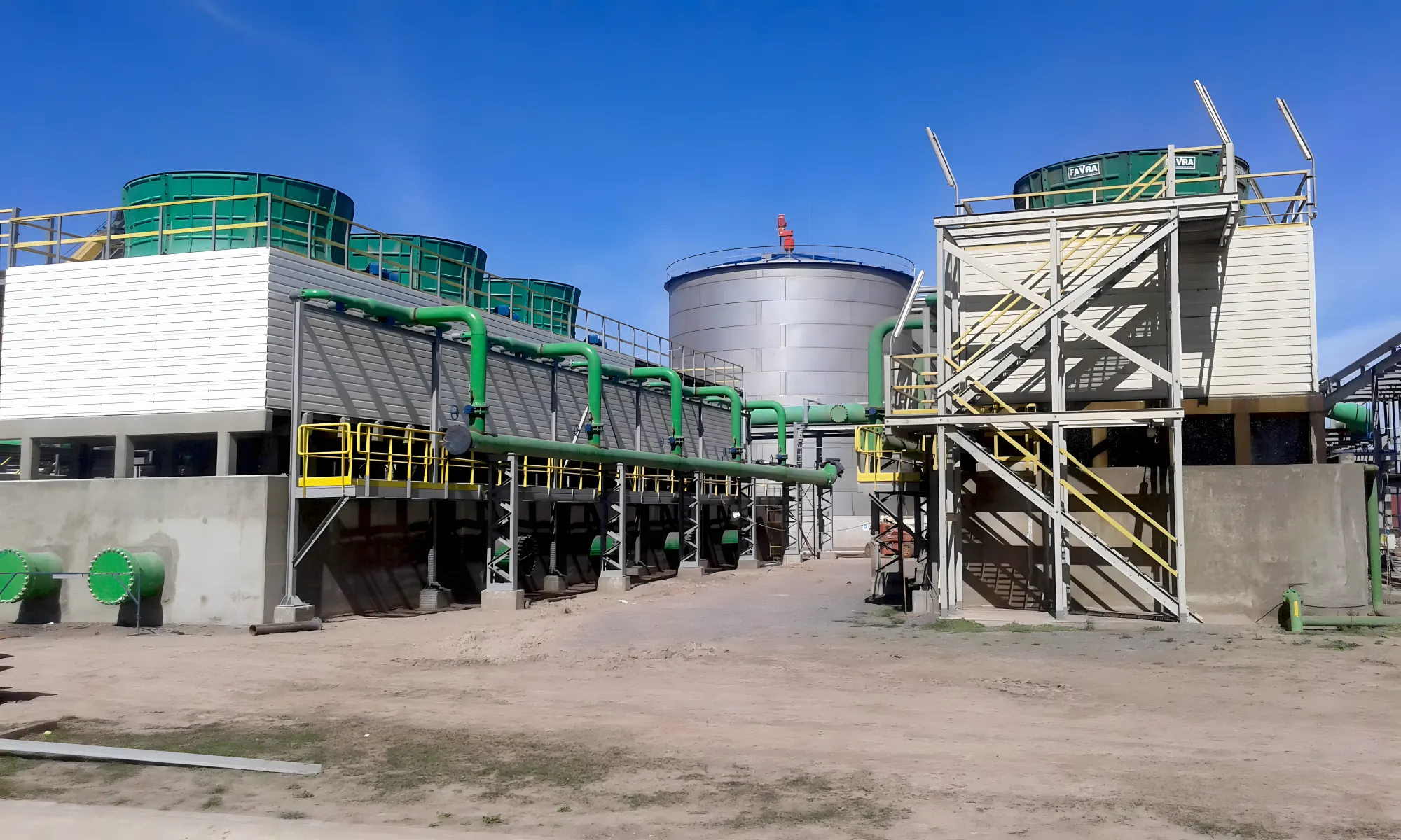 Torre de enfriamiento agro