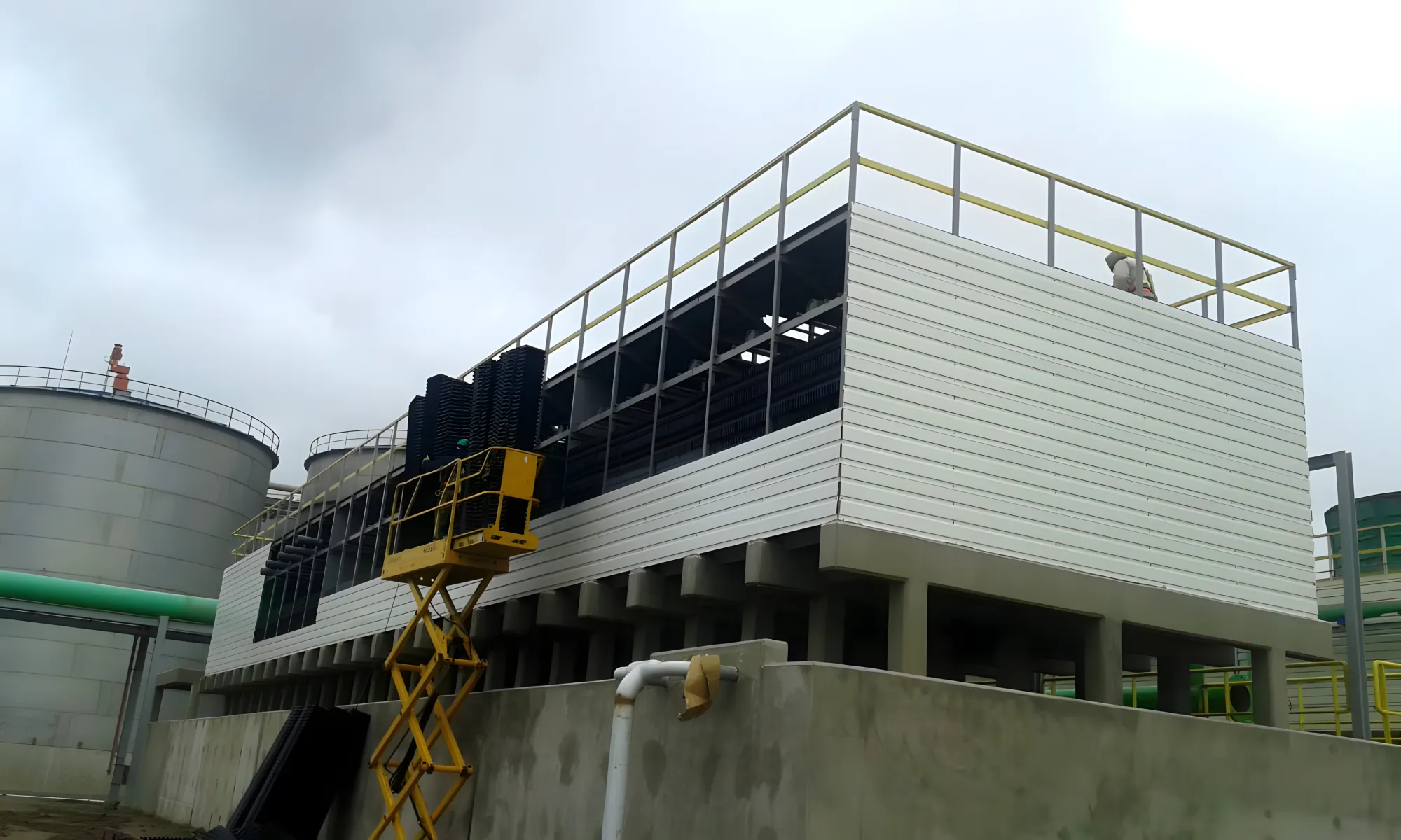 Torre de enfriamiento agro