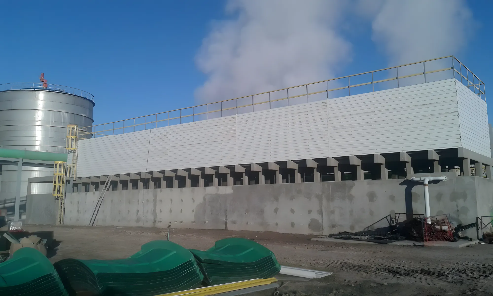 Torre de enfriamiento agro